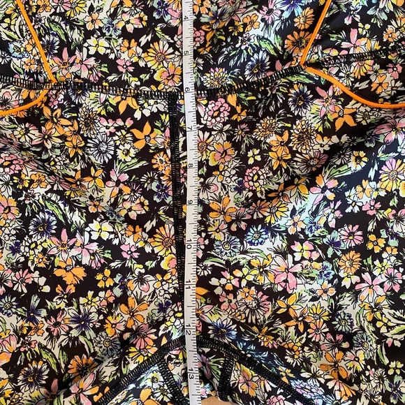 FP Movement by Free People Floral Leggings - Black and Yellow - Picture 8 of 10